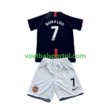 Manchester United Cristiano Ronaldo 7 Retro Uit Shirt Kind 2007-2008 Manchester United Cristiano Ronaldo 7 Retro Uit Shirt Kind 2007-2008